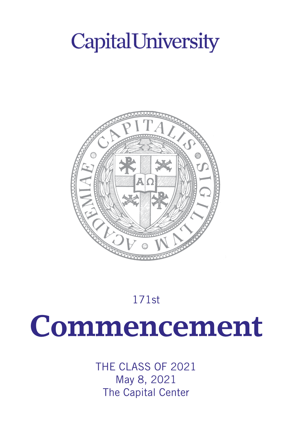 2021 Commencement Program.Pdf