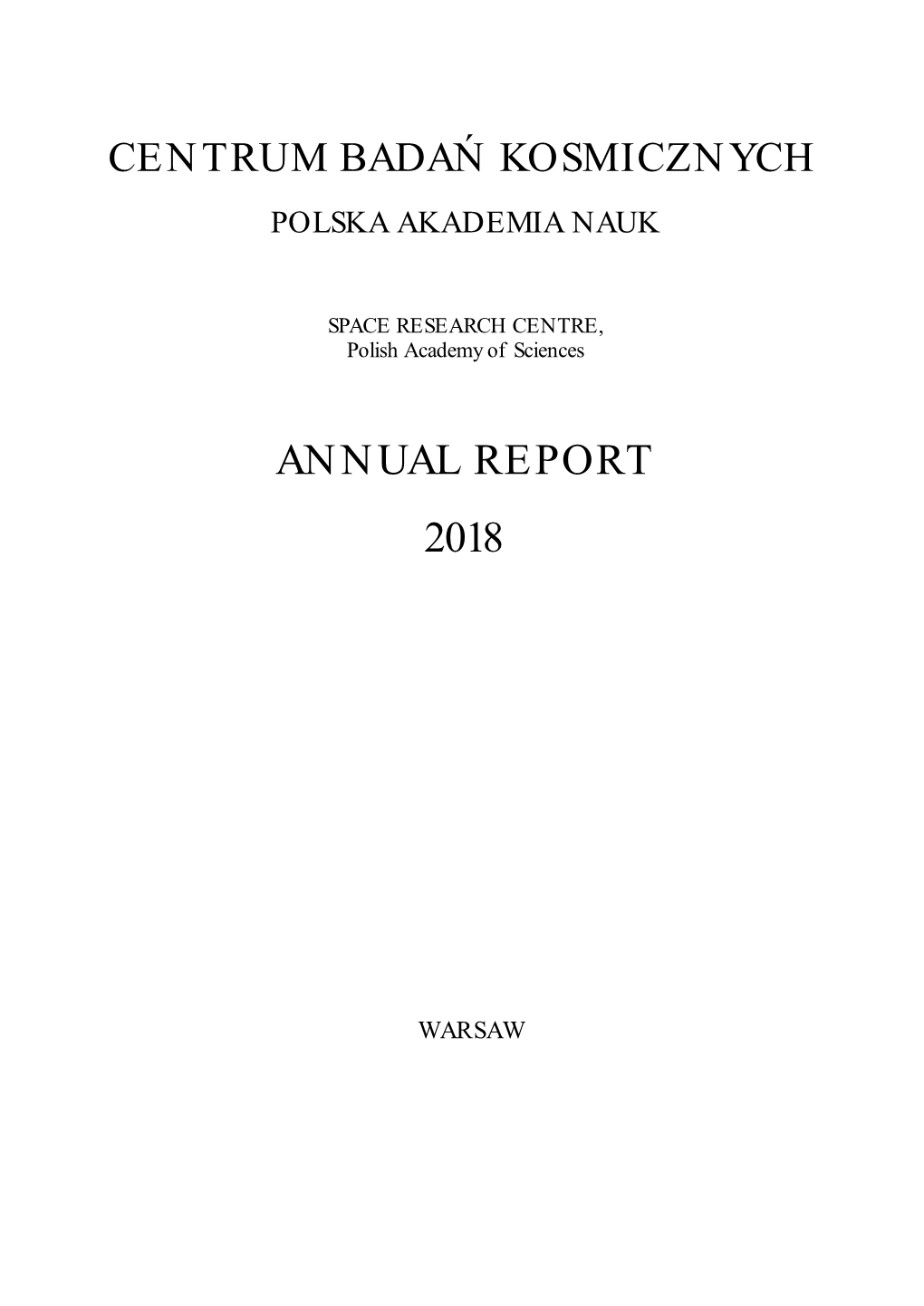 Raport CBK PAN 2018(15.03)