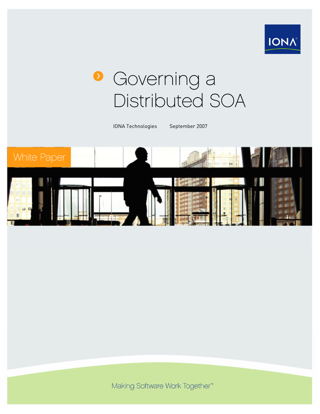 Governing a Distributed SOA