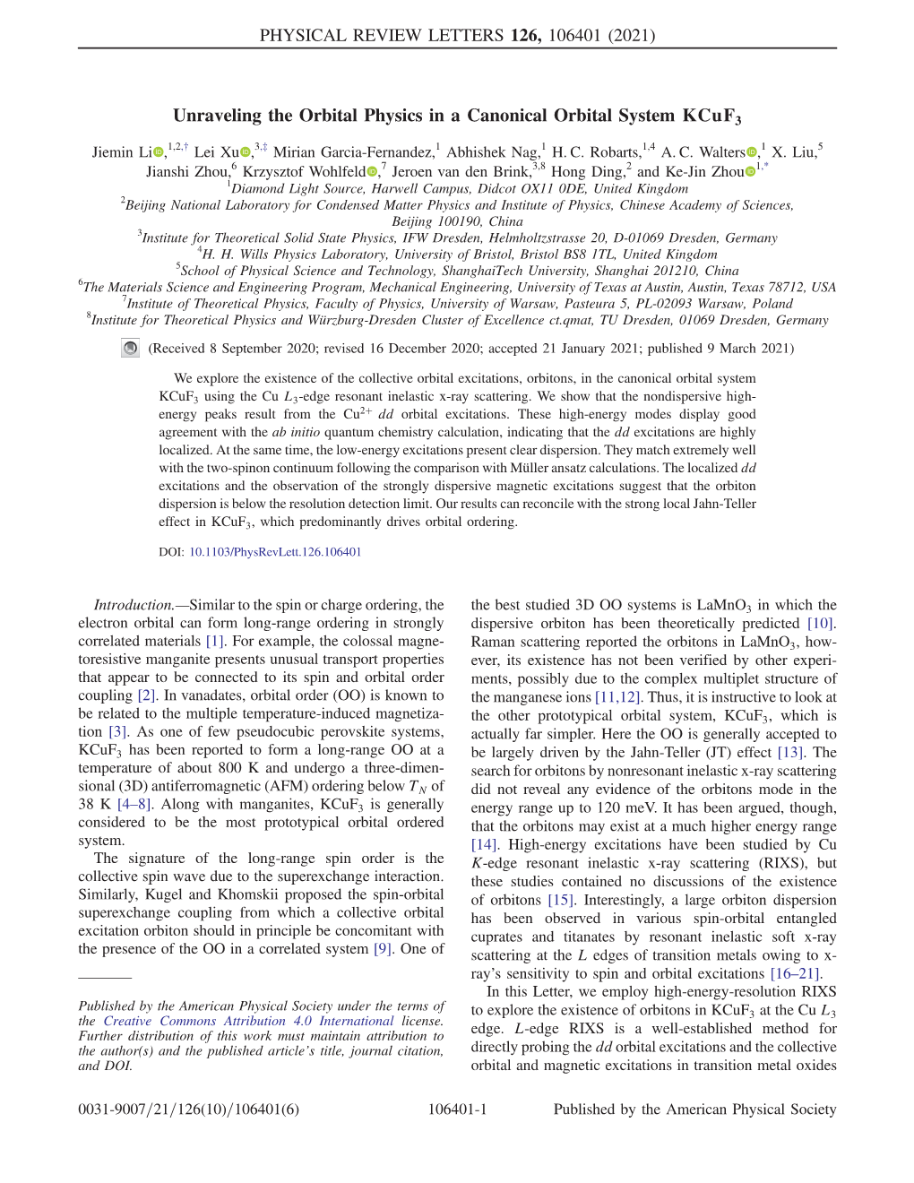 Unraveling the Orbital Physics in a Canonical Orbital System Kcuf3