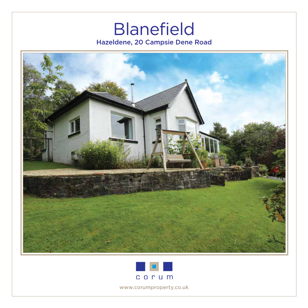 Blanefield Hazeldene, 20 Campsie Dene Road