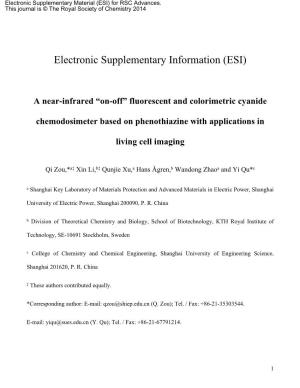 Electronic Supplementary Information (ESI)