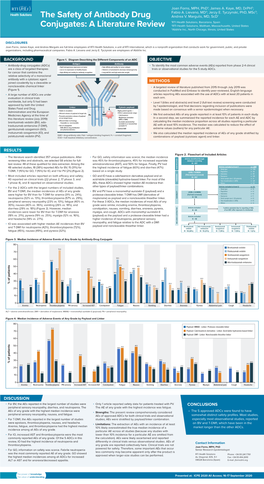 The Safety of Antibody Drug Conjugates: a Literature Review