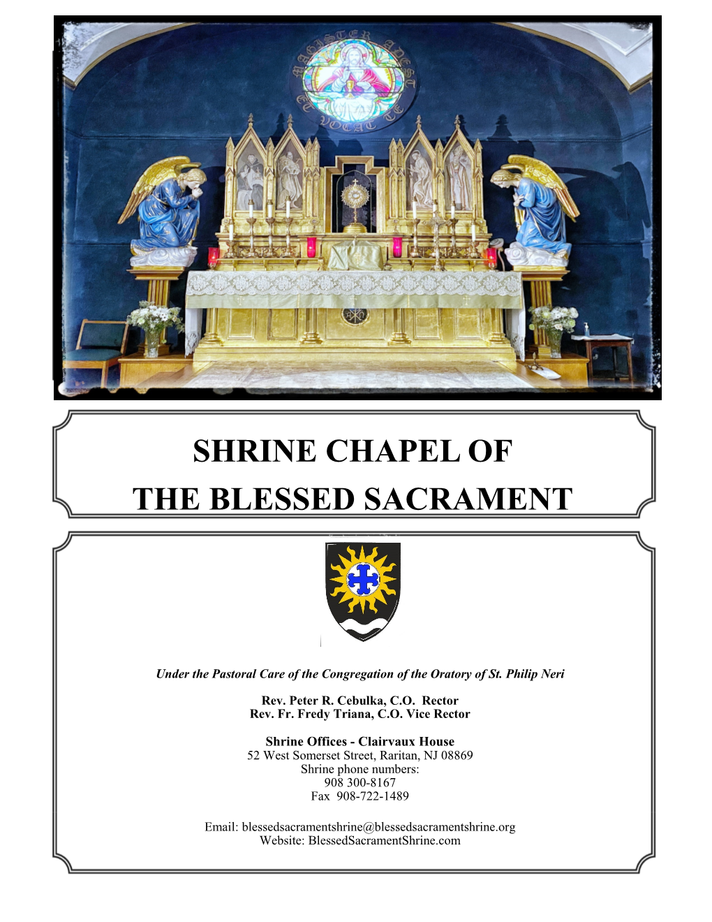 Shrine Chapel of the Blessed Sacrament