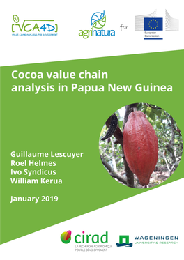 15. VCA4D Papua New Guinea Cocoa March 2019 V.3.Pdf 6.16 MB