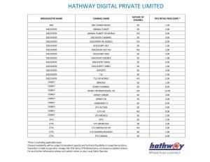 Hathway Digital Private Limited