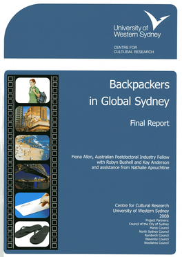 Backpackers in Global Sydney: Final Report