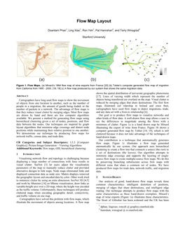 Flow Map Layout