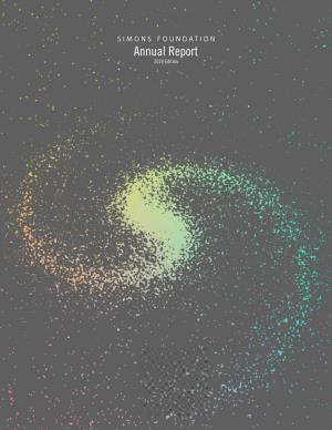 Annual Report 2018 Edition TABLE of CONTENTS 2018