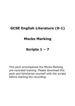 GCSE English Literature (9-1)