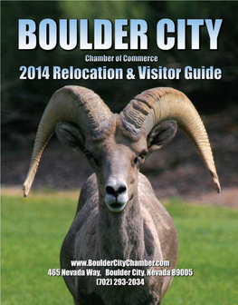 Boulder City Relocation and Visitor’S Guide