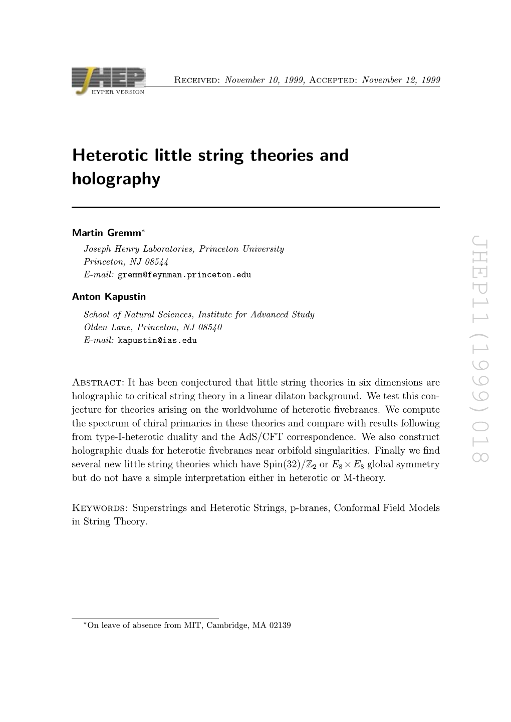 Heterotic Little String Theories and Holography