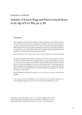 Amici – Socii – Clientes? Abhängige Herrschaft Im Imperium Romanum