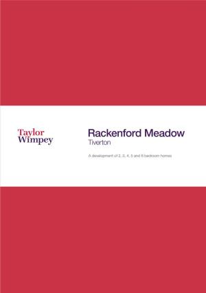 Rackenford Meadow Tiverton