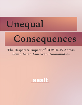 The Disparate Impact of COVID-19 Across South Asian American Communities