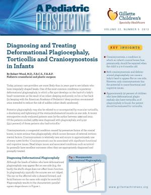 Diagnosing and Treating Deformational Plagiocephaly