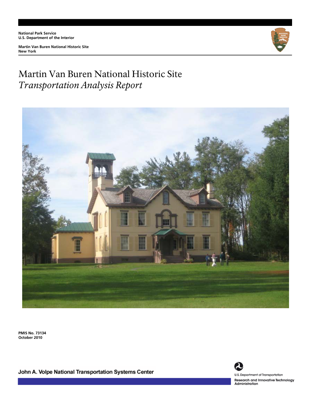 Martin Van Buren National Historic Site Transportation Analysis Report