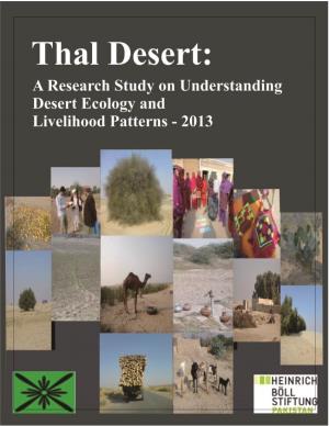 Chapter 2 Description of Thal Desert and Area Profile