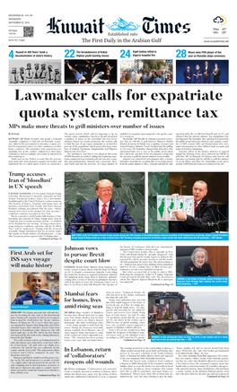 Kuwaittimes 25-9-2019.Qxp Layout 1