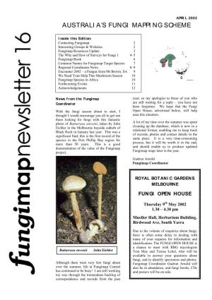 Australi A's Fungi Mappi Ng Scheme
