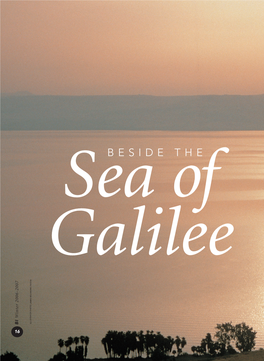 Beside the Sea of Galilee