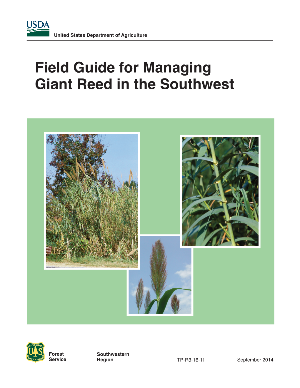 Field Guide for Managing Giant Reed in the Southwest