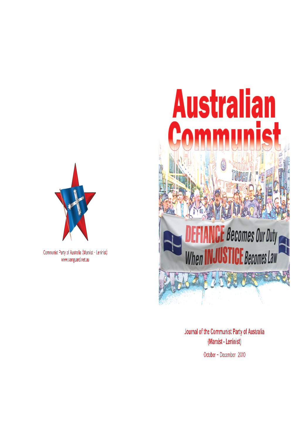 The Australian Communist, October