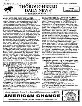 ICT DAILY NEWS- August 15, 1999 It INTERNATIONAL A