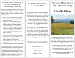 Patagonia Mountains & the San Rafael Valley a Land in Balance