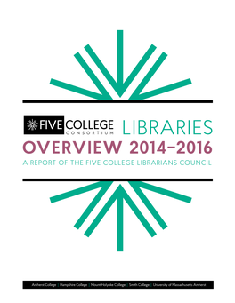 Libraries Overview, 2014-16