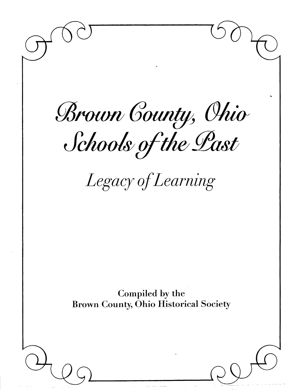 Ohio's Short Supply, Barter Was a Way of Life So Ing School Districts Was Outlined