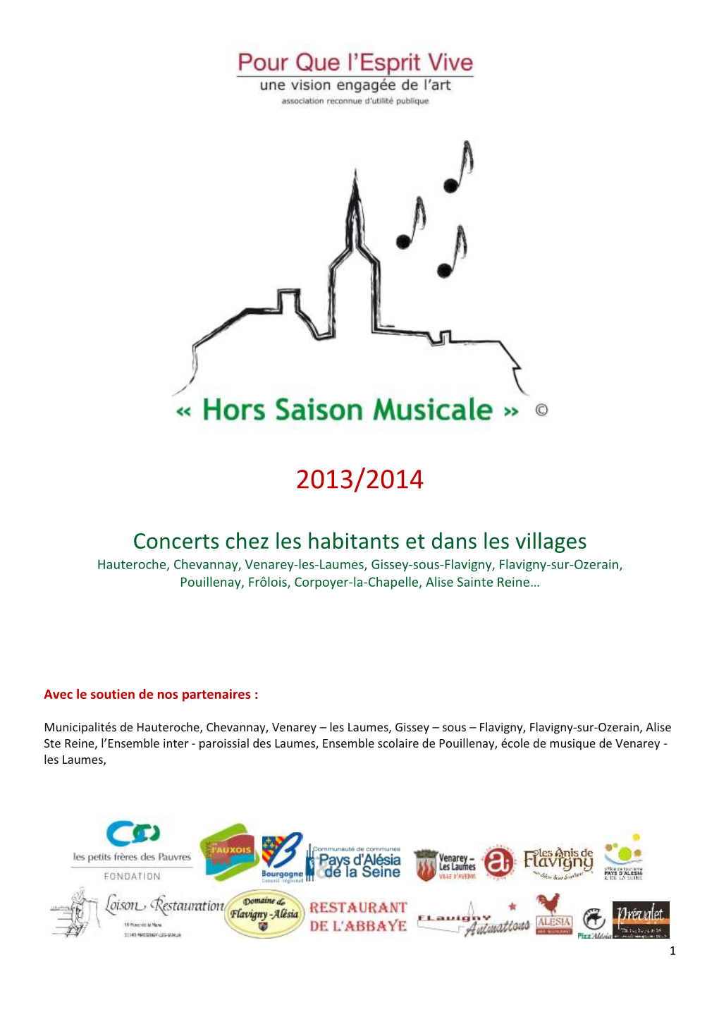 Concerts Chez Les Habitants Et Dans Les Villages