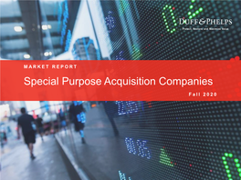 Special Purpose Acquisition Companies (SPAC) Market Report