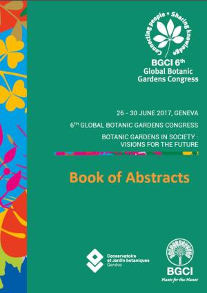 Book of Abstracts.Pdf