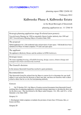 Kidbrooke Phase 4, Kidbrooke Estate