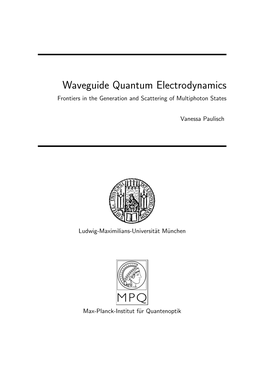 Waveguide Quantum Electrodynamics Frontiers in the Generation and Scattering of Multiphoton States