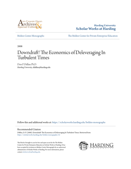 The Economics of Deleveraging in Turbulent Times