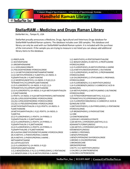 Download Drugs and Pharmaceuticals Library List