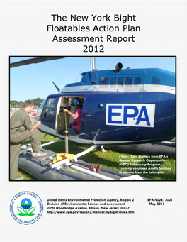Floatables Action Plan Assessment Report