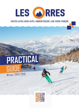 PRACTICAL GUIDE Winter 2015/2016 CONTENTS