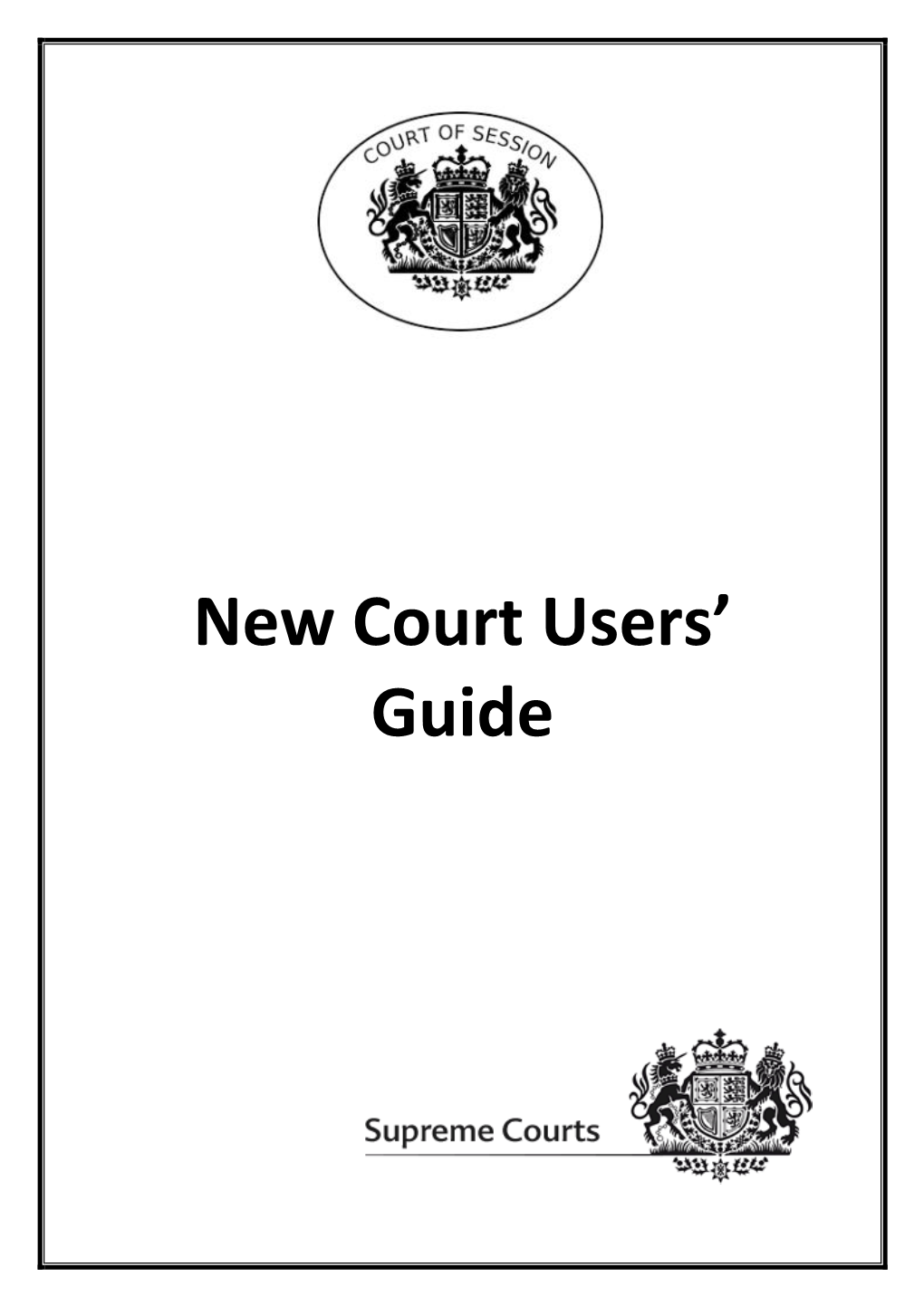 New Court Users' Guide