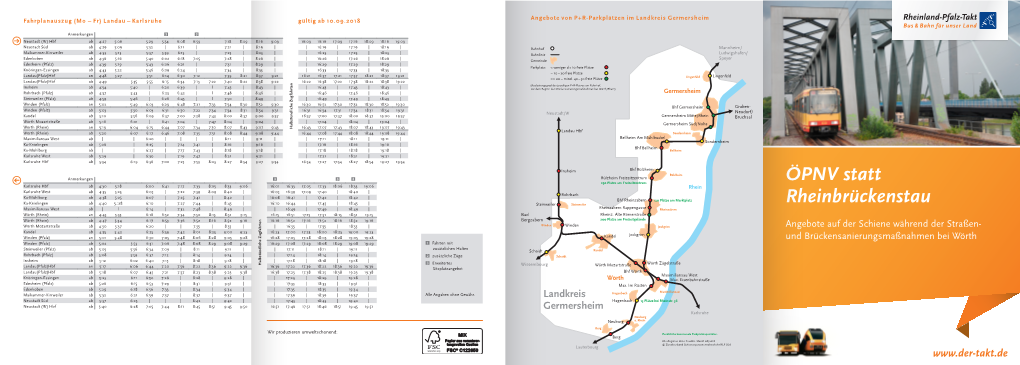 ÖPNV Statt Rheinbrückenstau