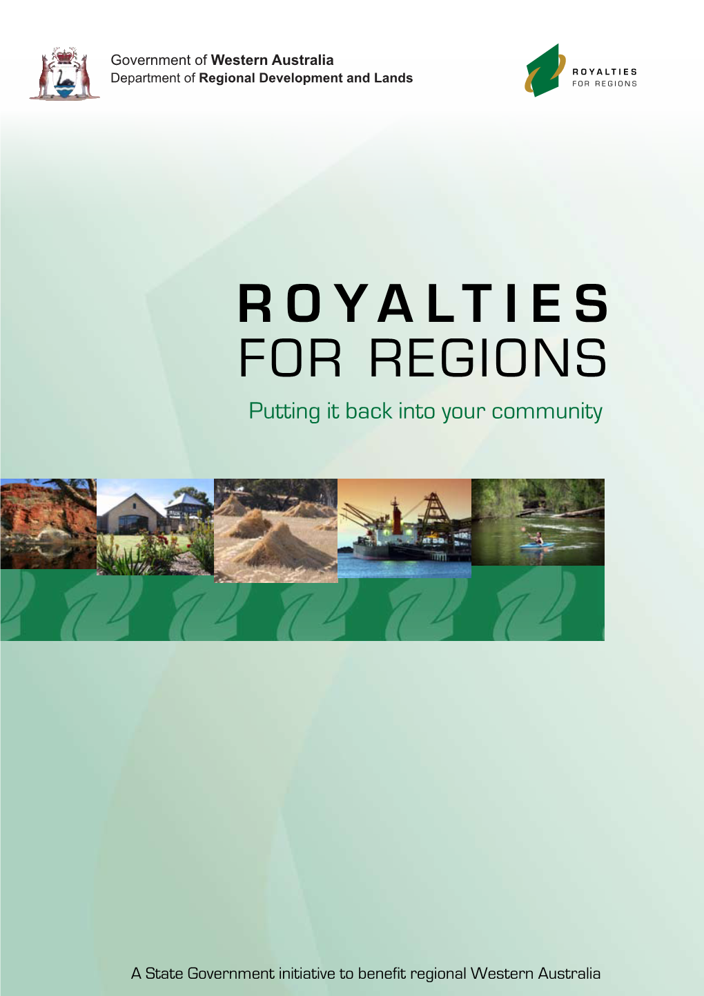Royalties for Regions Brochure