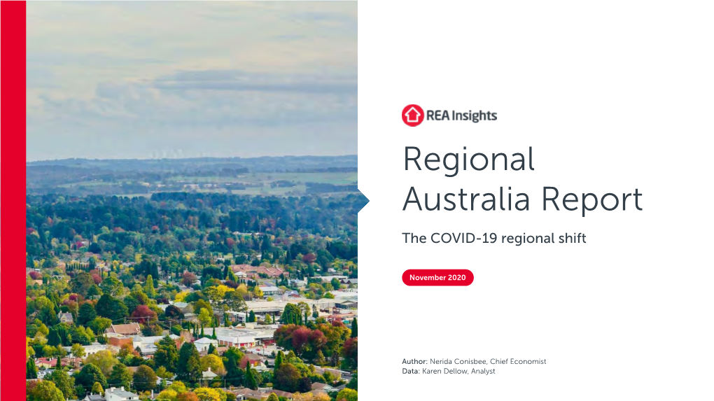 The COVID-19 Regional Shift