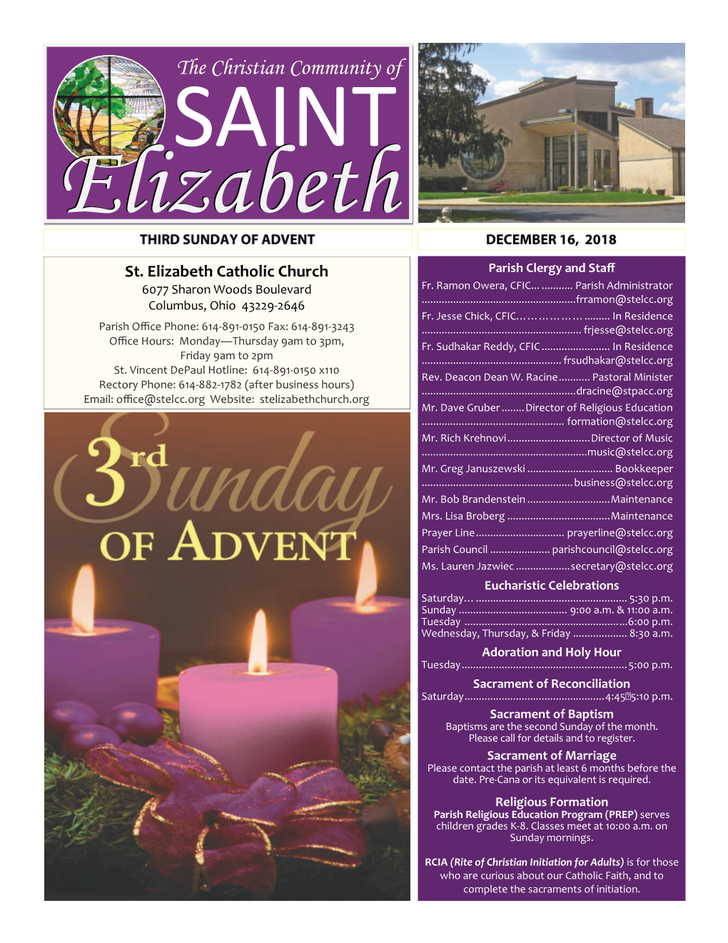 The Christian Community of SAINT Elizabethelizabeth