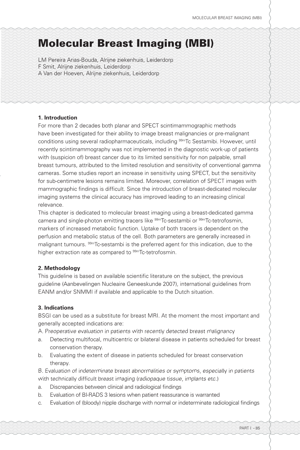 Molecular Breast Imaging (Mbi)