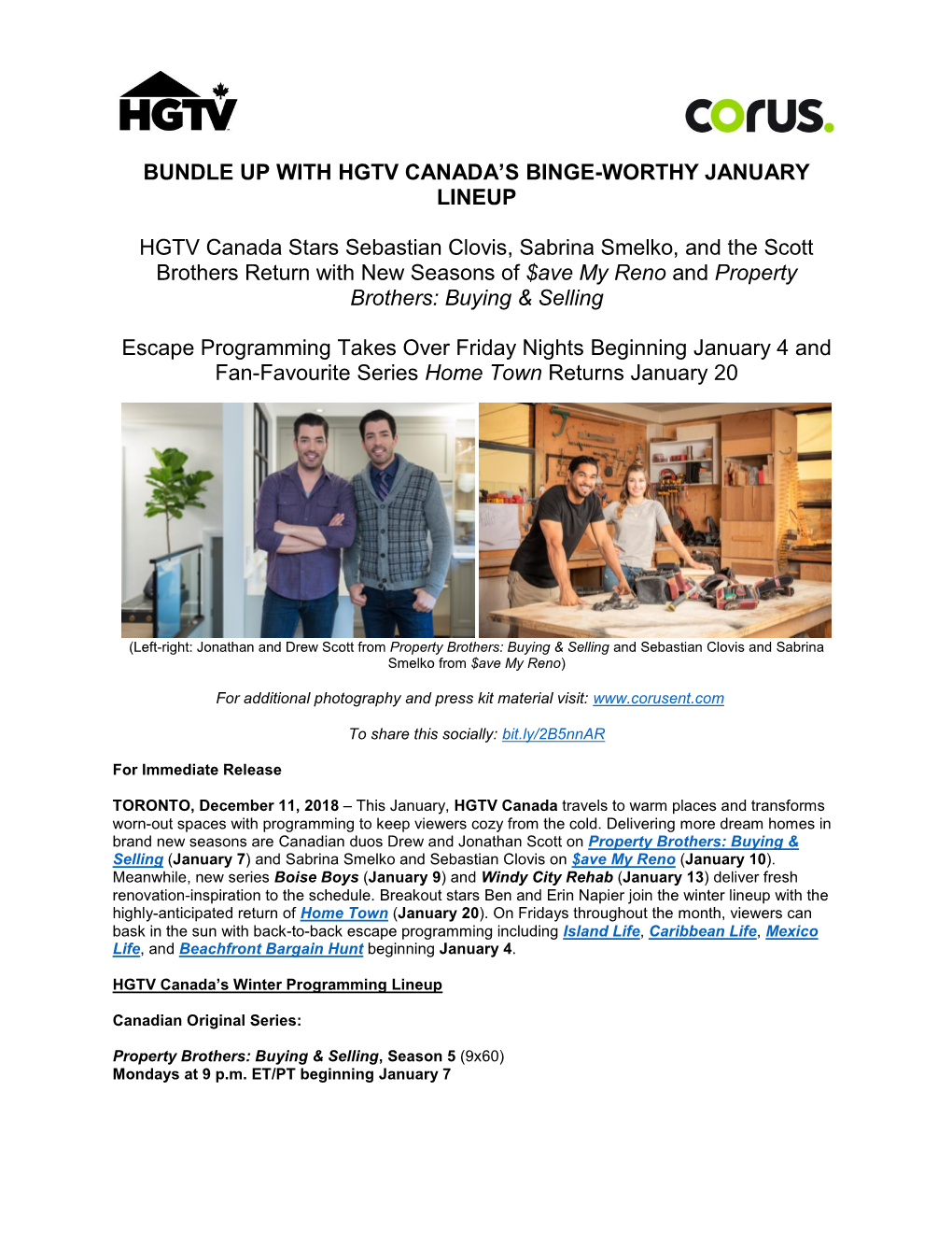 HGTV-Canada-Winter-Programming