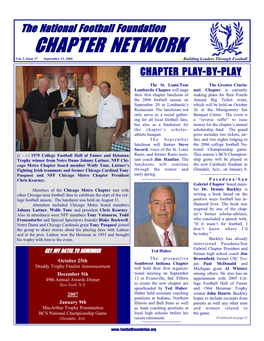 CHAPTER NETWORK Vol