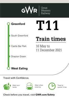 West Ealing to Greenford