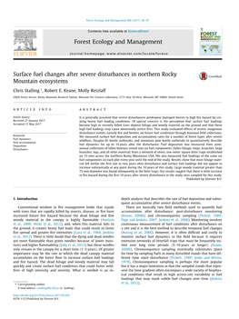 Forest Ecology and Management 400 (2017) 38–47